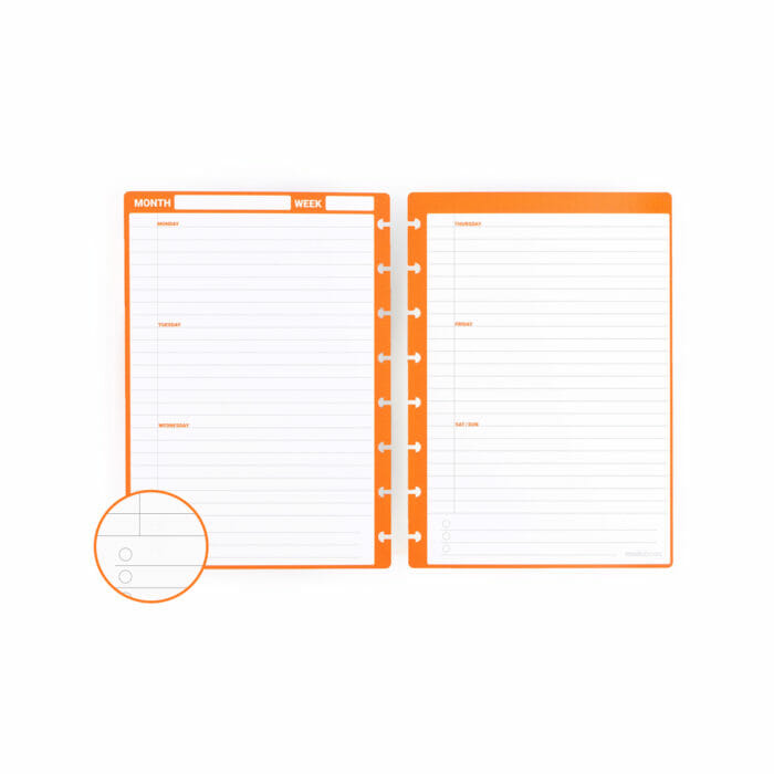 orange pages reusable notebook productivity rocketbook notebook pages writing bullet journal planner