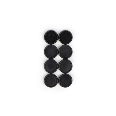 discbounds 24 mm black notebook round circle